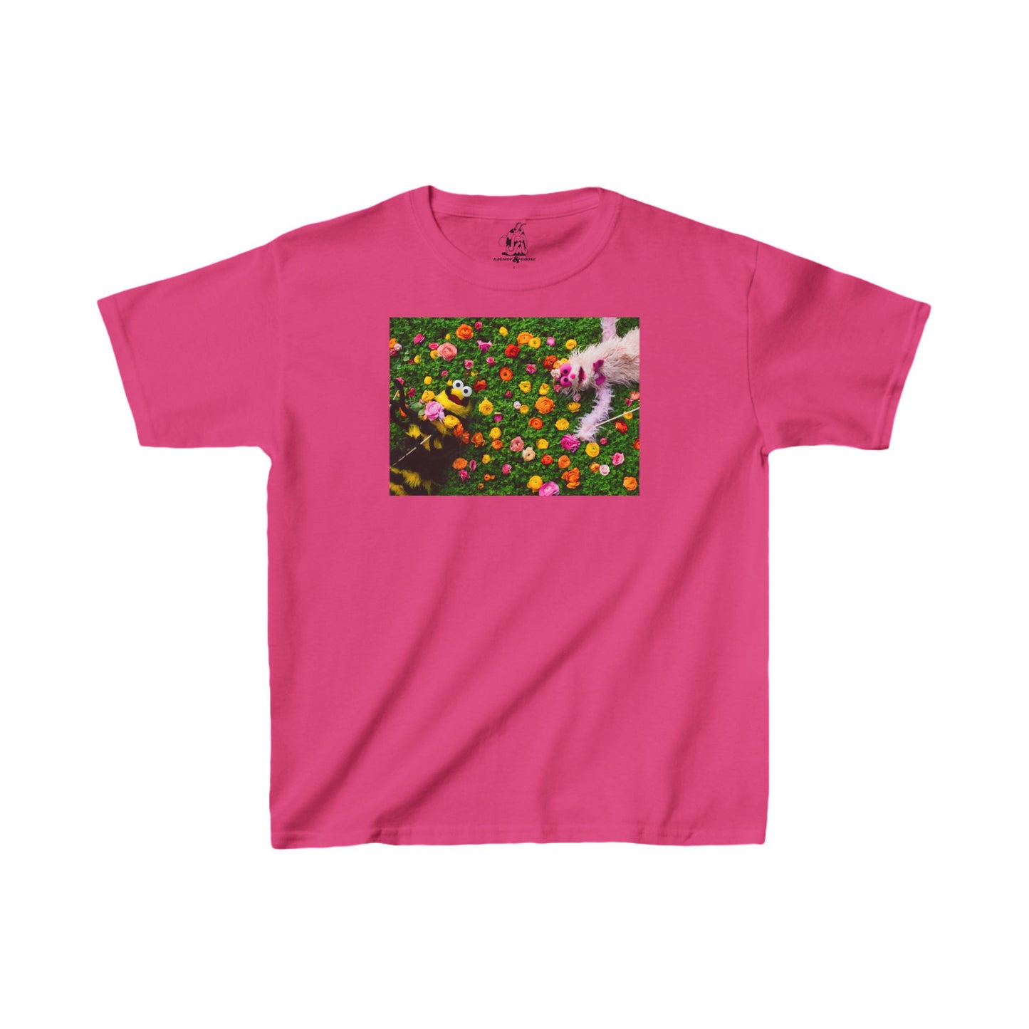 Kids - Honey & Pinky In Flowers T-Shirt