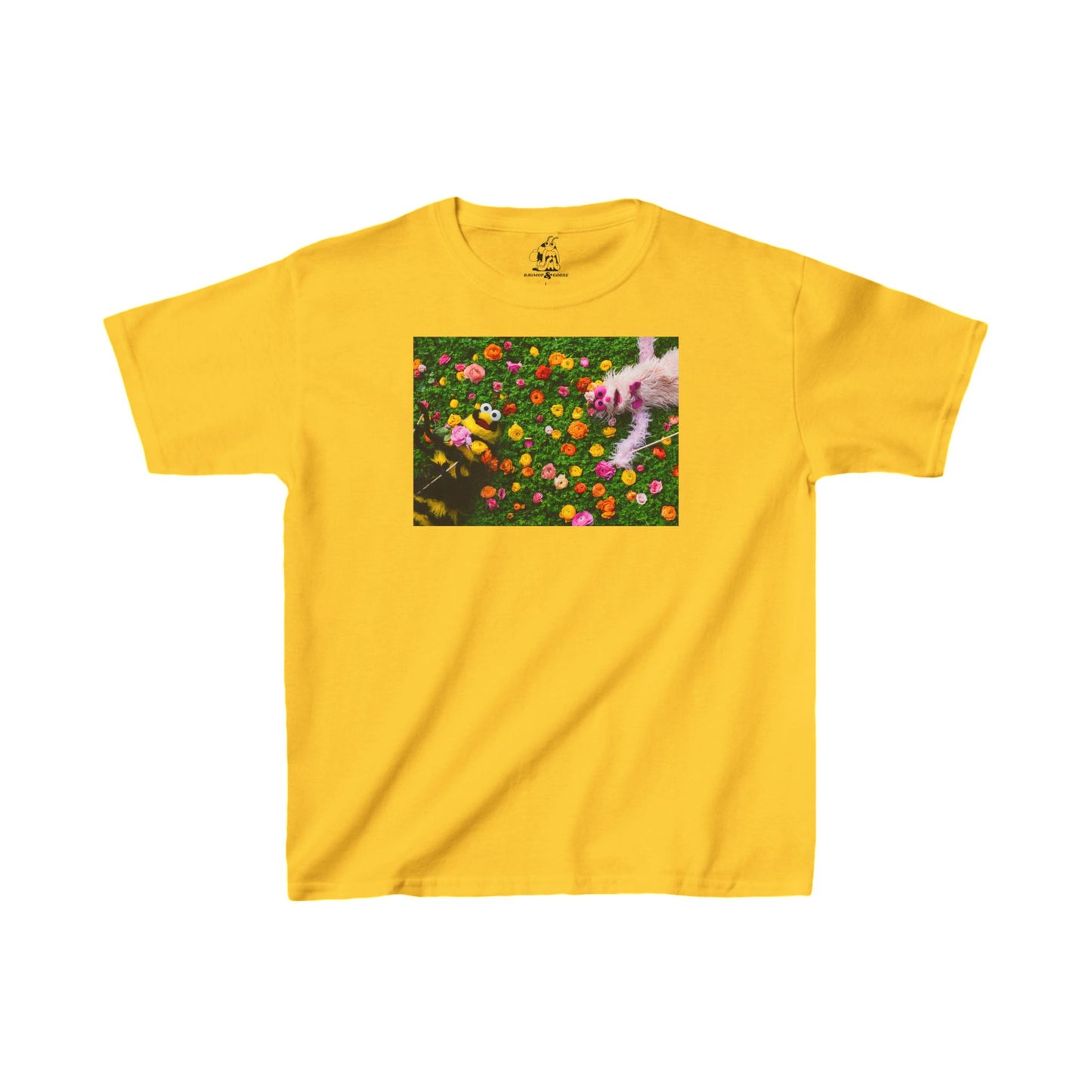 Kids - Honey & Pinky In Flowers T-Shirt