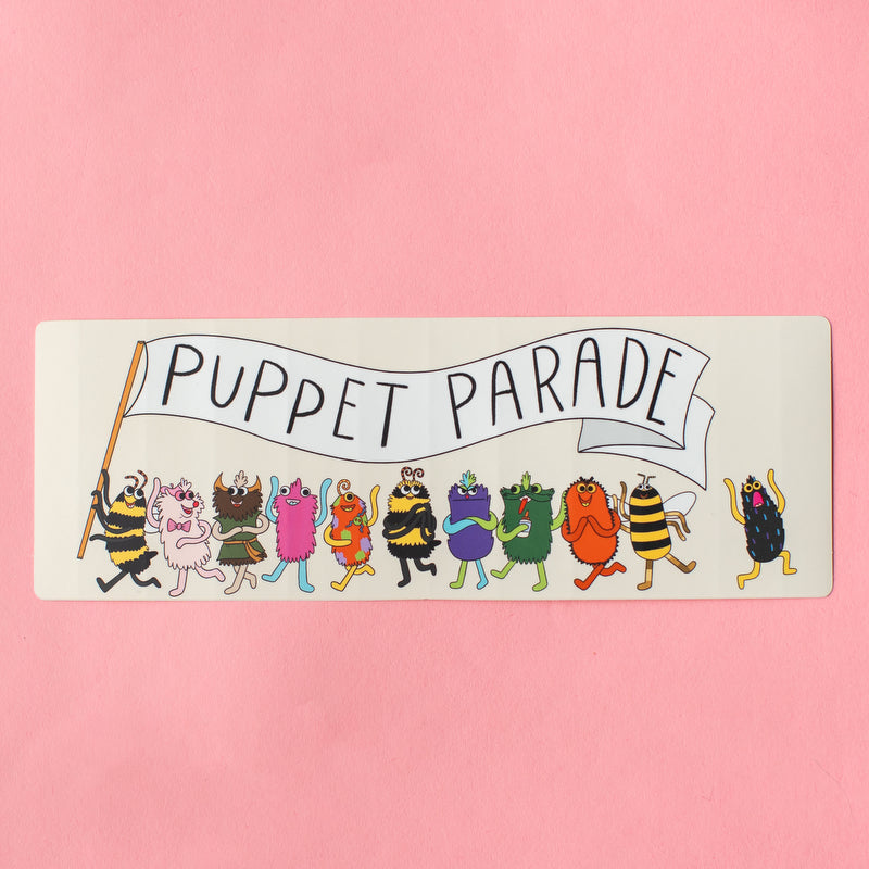 Puppet Parade! - Bumper Sticker