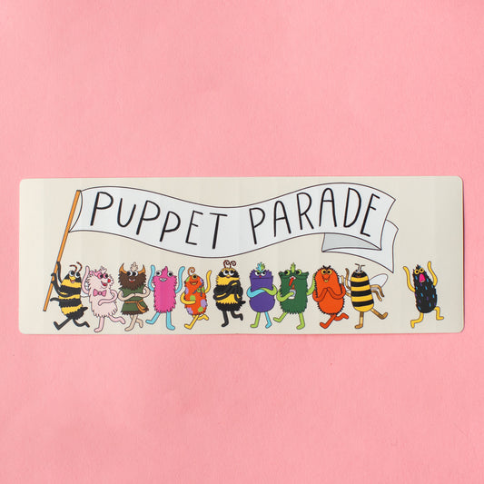 Puppet Parade! - Bumper Sticker